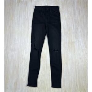 NWT American Eagle Black Ne(x)t Level Stretch Super Hi Rise Jegging Jeans Size 2